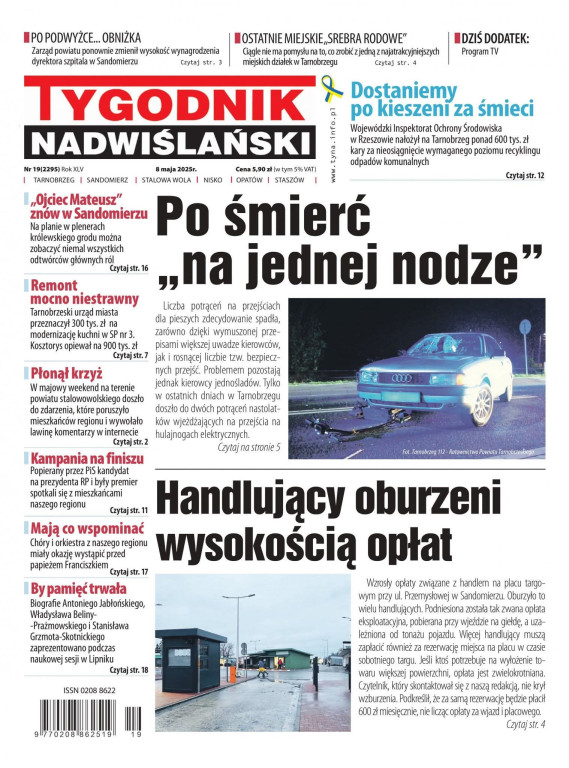 Jedynki Tygodnika Nadwiślańskiego w 2025 roku