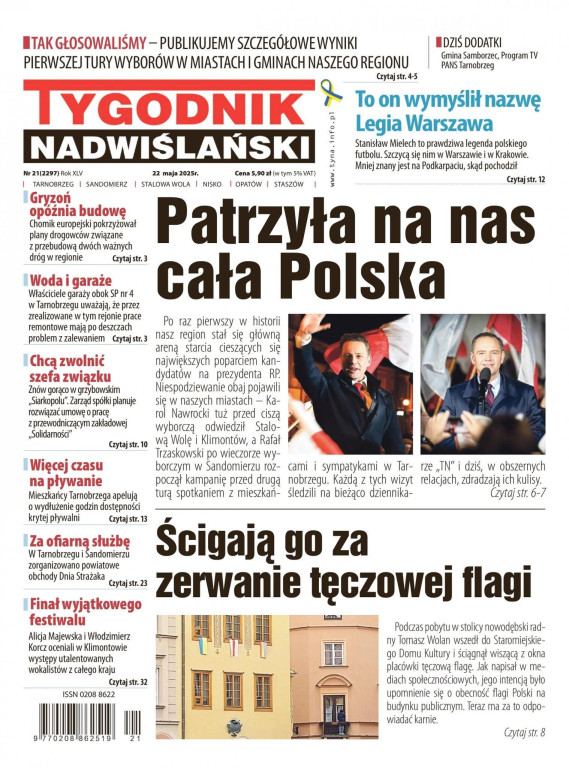 Jedynki Tygodnika Nadwiślańskiego w 2025 roku