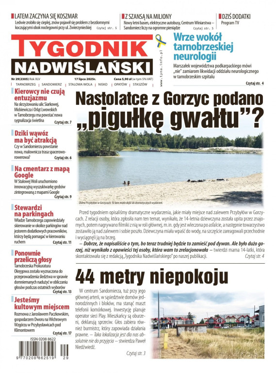 Jedynki Tygodnika Nadwiślańskiego w 2025 roku