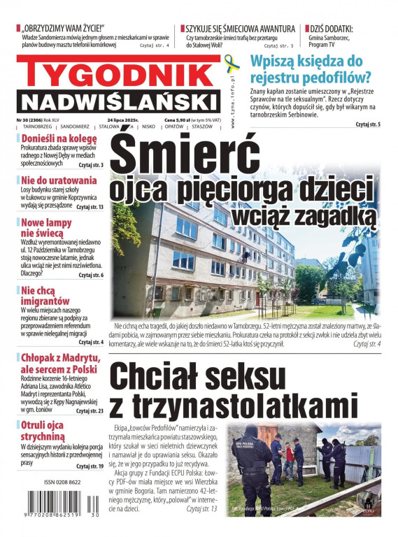 Jedynki Tygodnika Nadwiślańskiego w 2025 roku