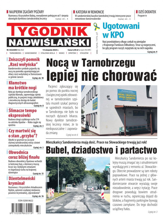 Jedynki Tygodnika Nadwiślańskiego w 2025 roku