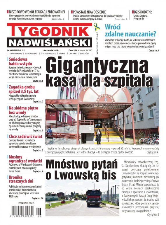 Jedynki Tygodnika Nadwiślańskiego w 2025 roku
