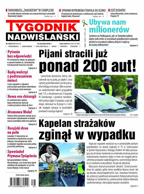 Jedynki Tygodnika Nadwiślańskiego w 2025 roku