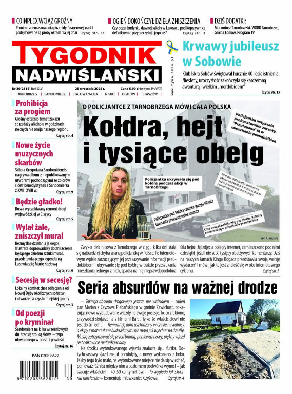 Jedynki Tygodnika Nadwiślańskiego w 2025 roku