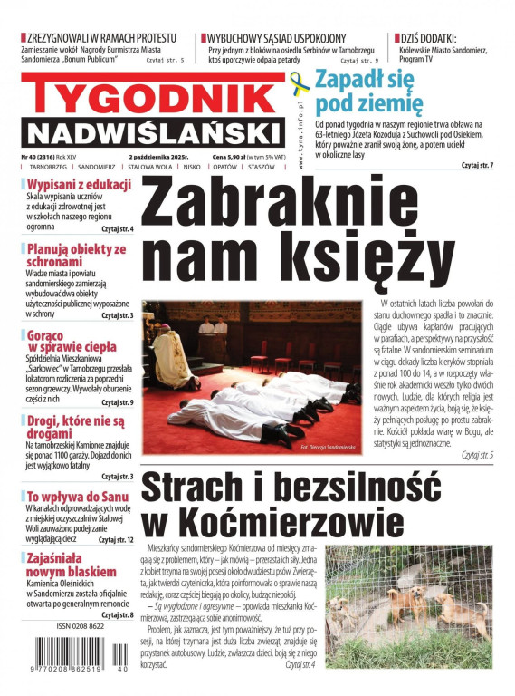 Jedynki Tygodnika Nadwiślańskiego w 2025 roku