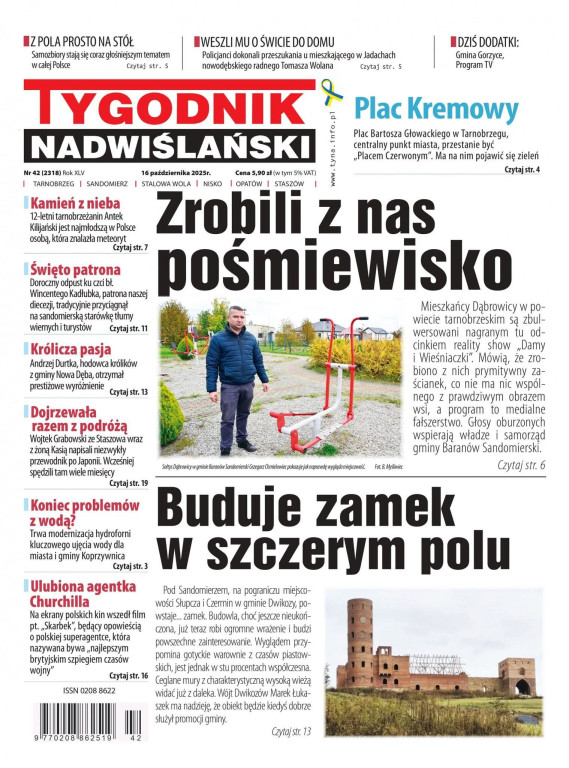 Jedynki Tygodnika Nadwiślańskiego w 2025 roku