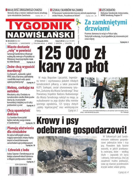 Jedynki Tygodnika Nadwiślańskiego w 2025 roku