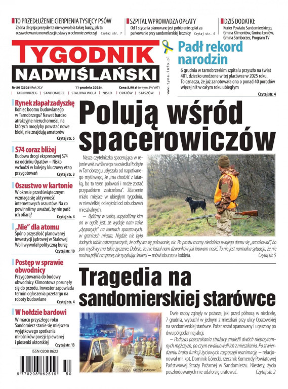 Jedynki Tygodnika Nadwiślańskiego w 2025 roku