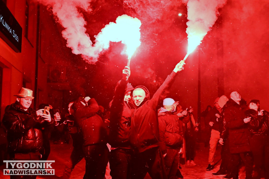 Tak Tarnobrzeg witał Nowy Rok 2026