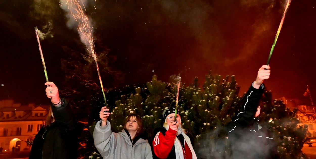 Tak Tarnobrzeg witał Nowy Rok 2026