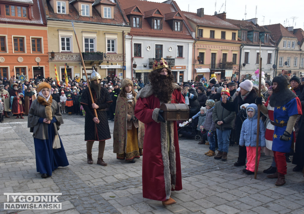 Orszaki Trzech Króli w Sandomierzu