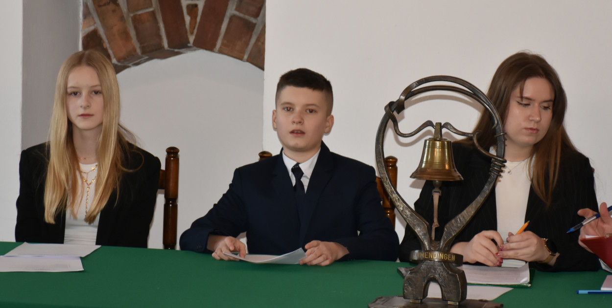 Inauguracyjna sesja Młodzieżowej Rady Miasta