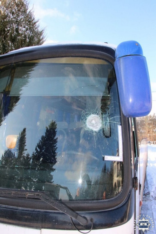 Wandal rozbijał szyby w samochodach