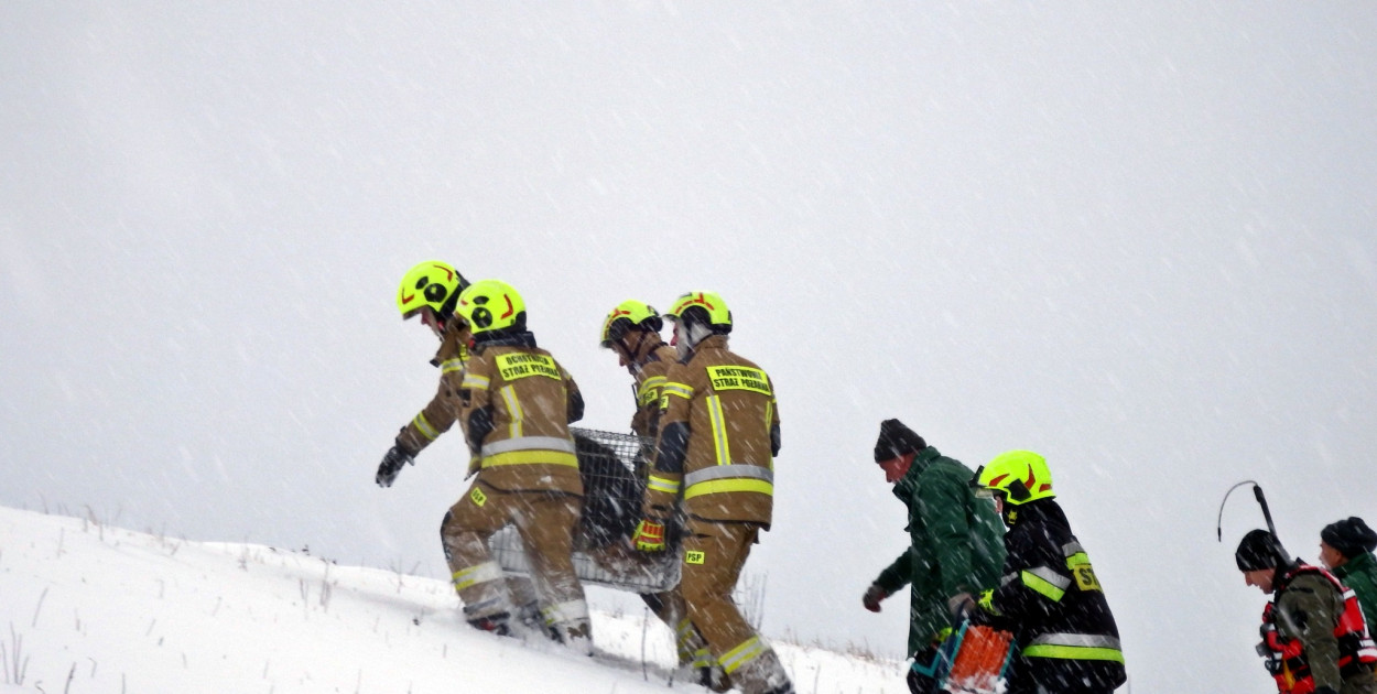 Akcja ratownicza w Gorzycach