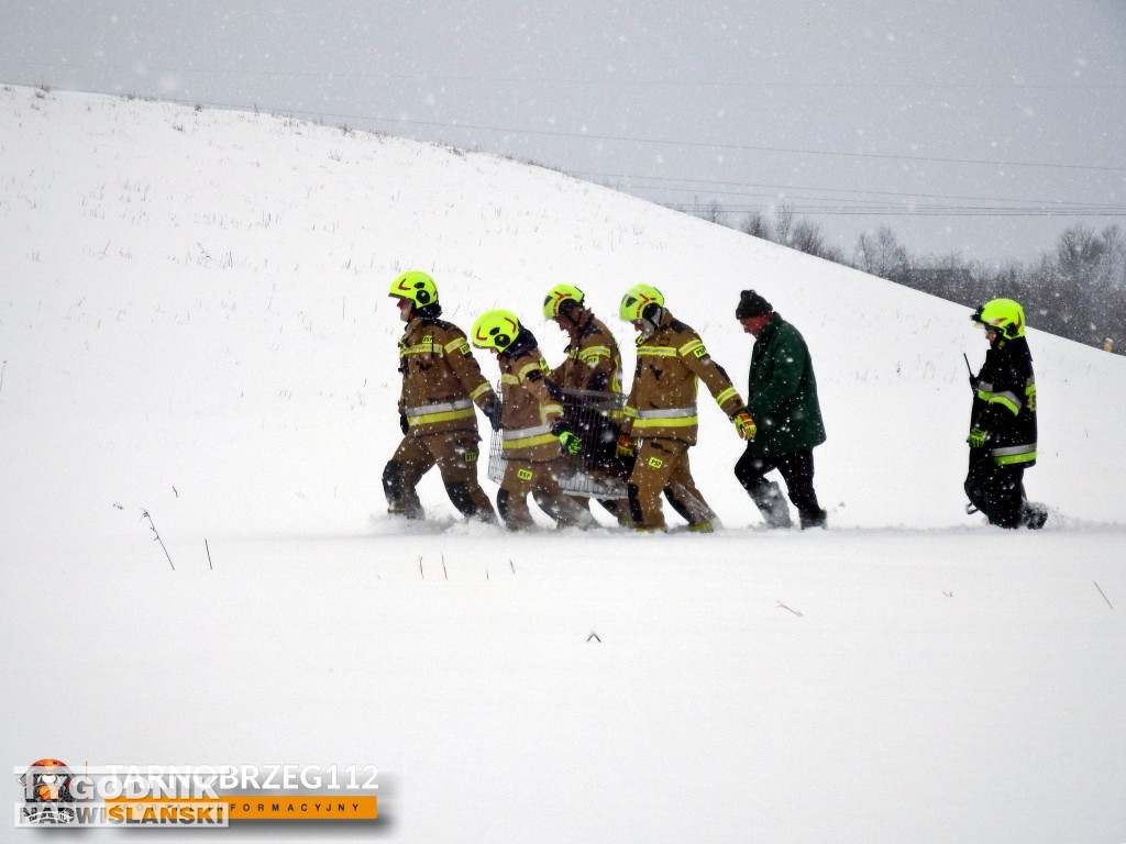 Akcja ratownicza w Gorzycach