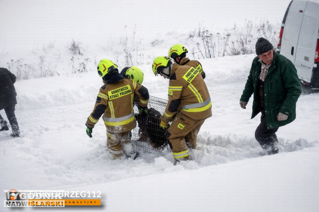 Akcja ratownicza w Gorzycach