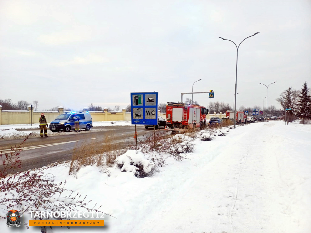 Wypadek w Tarnobrzegu (13.01.26 r.)