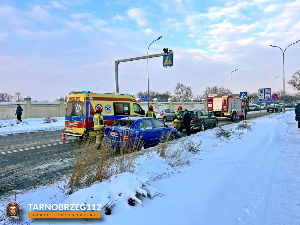 Wypadek w Tarnobrzegu (13.01.26 r.)