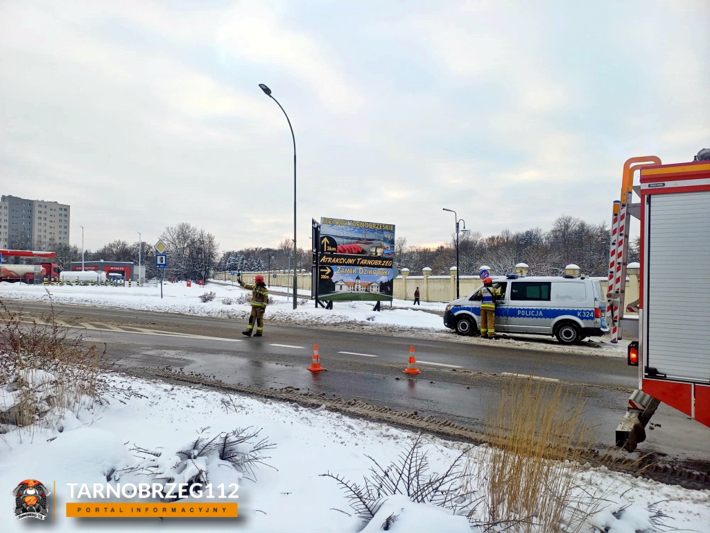 Wypadek w Tarnobrzegu (13.01.26 r.)