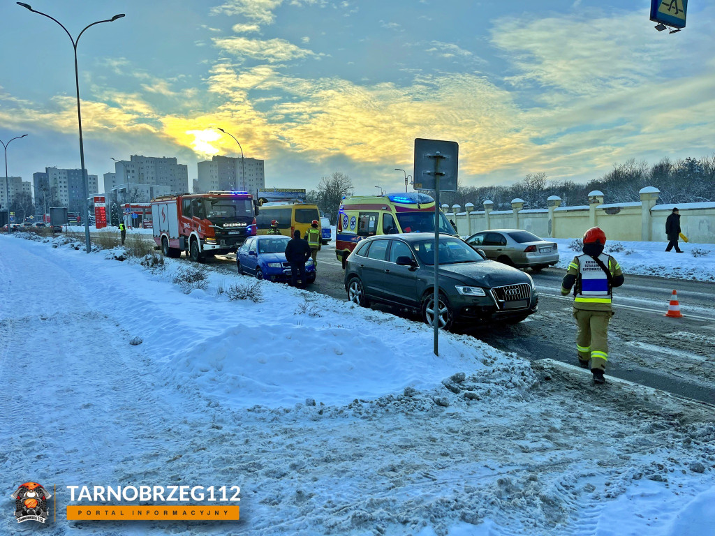 Wypadek w Tarnobrzegu (13.01.26 r.)