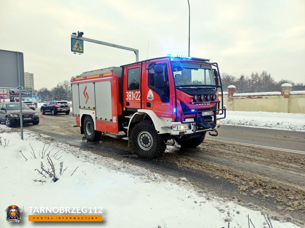 Wypadek w Tarnobrzegu (13.01.26 r.)
