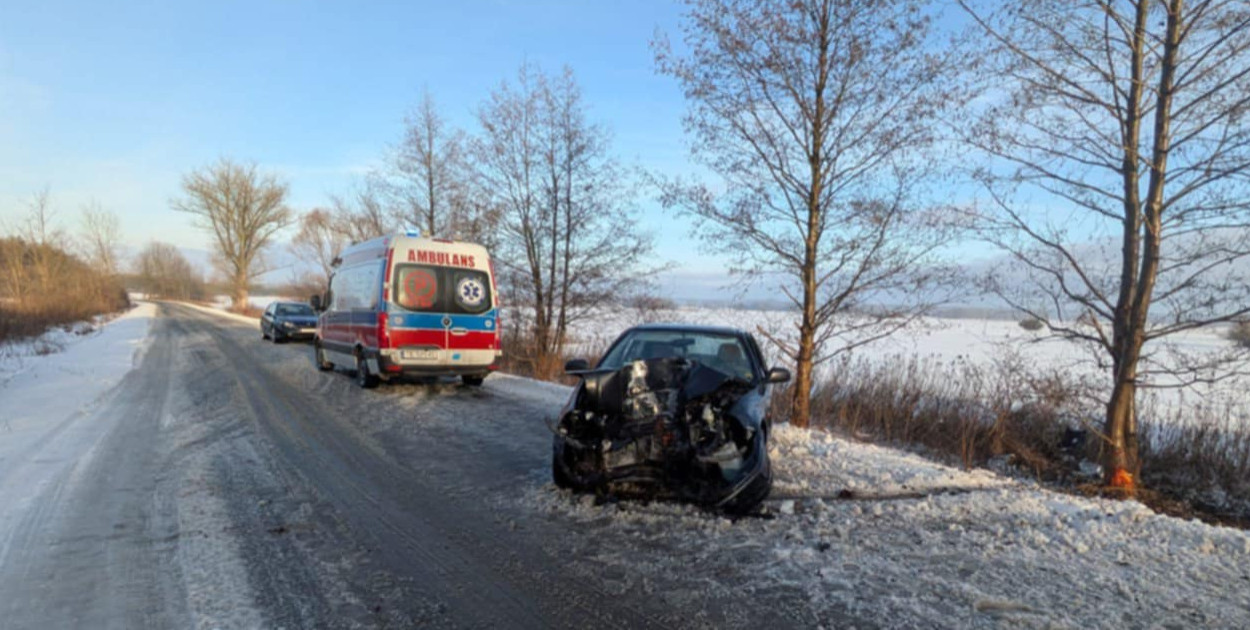 Wypadek w Strzelcach