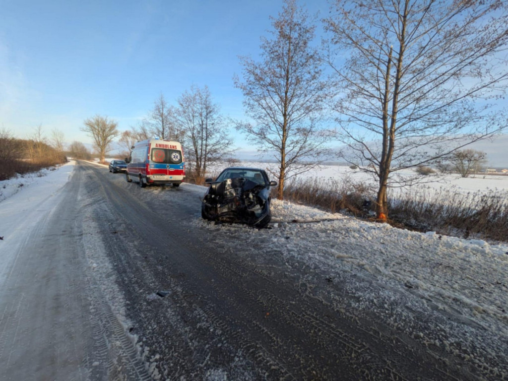 Wypadek w Strzelcach