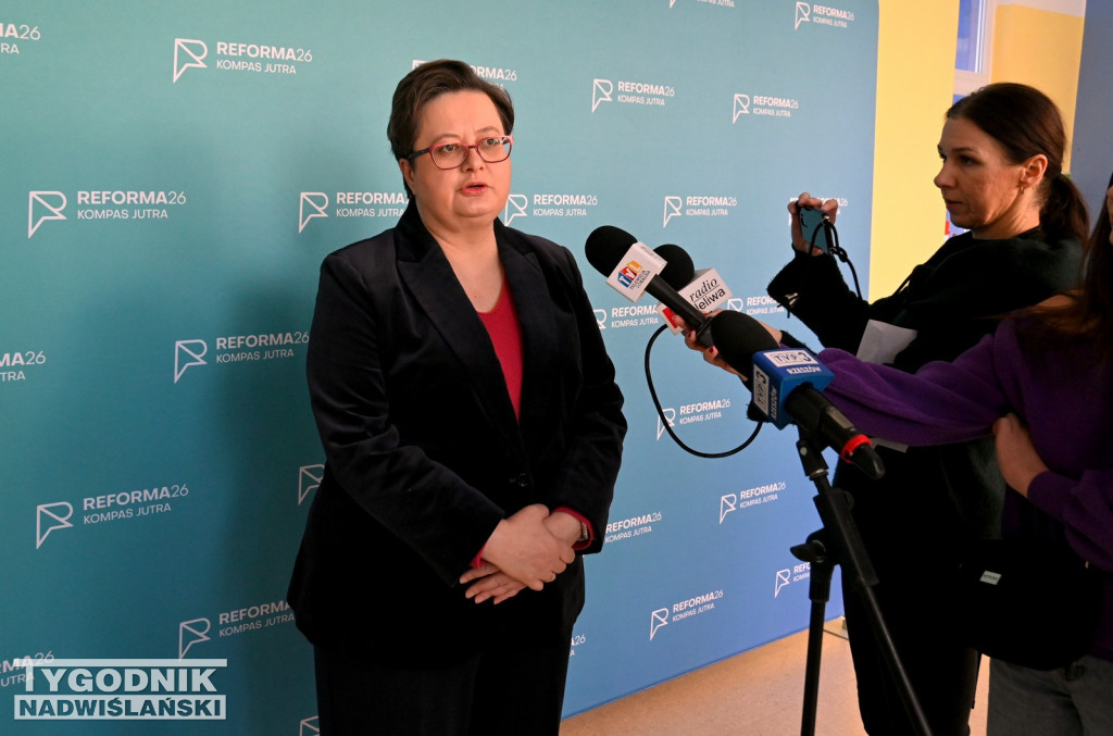 Minister Katarzyna Lubnauer w Tarnobrzegu