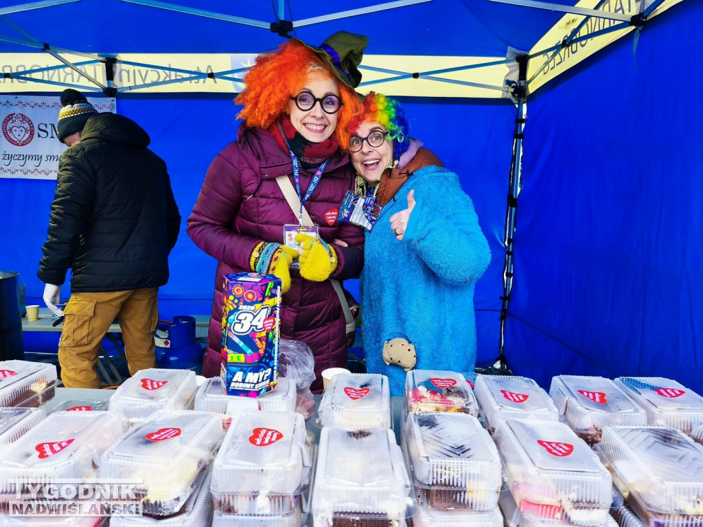 34.Finał WOŚP w Tarnobrzegu na placu Bartosza Głowackiego