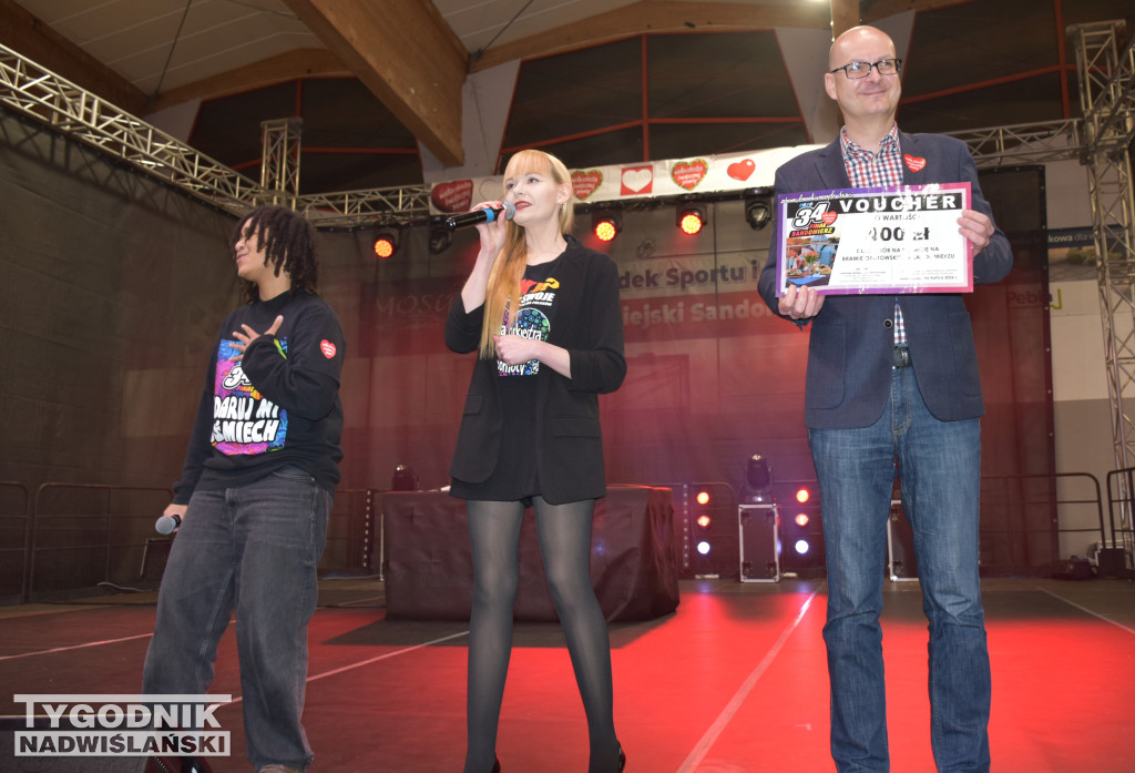 Finał WOŚP w sandomierskiej hali sportowej