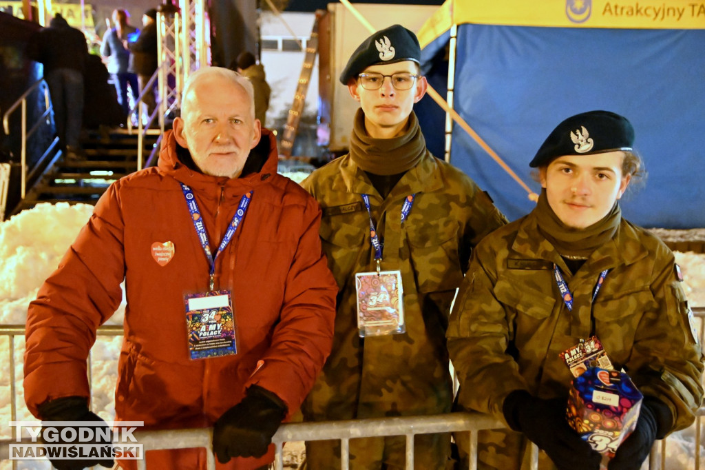 34.Finał WOŚP w Tarnobrzegu na placu Bartosza Głowackiego