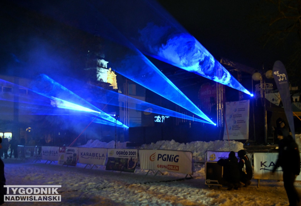 34.Finał WOŚP w Tarnobrzegu na placu Bartosza Głowackiego