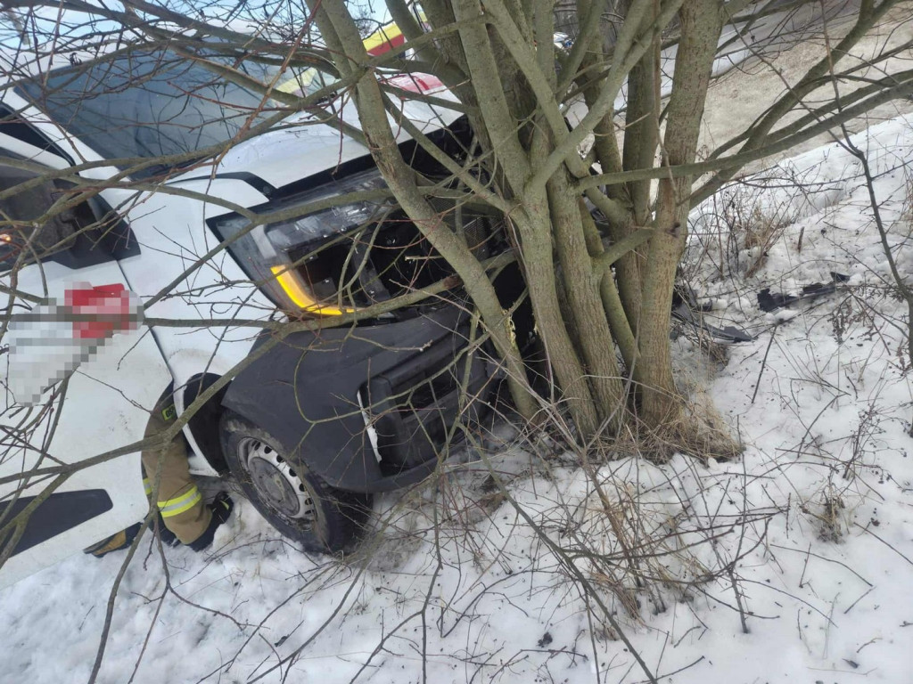 Wypadek w Wygiełzowie