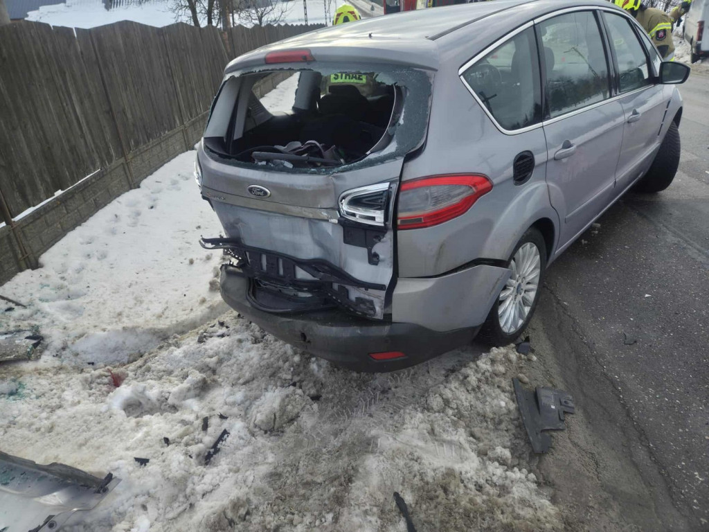 Wypadek w Wygiełzowie