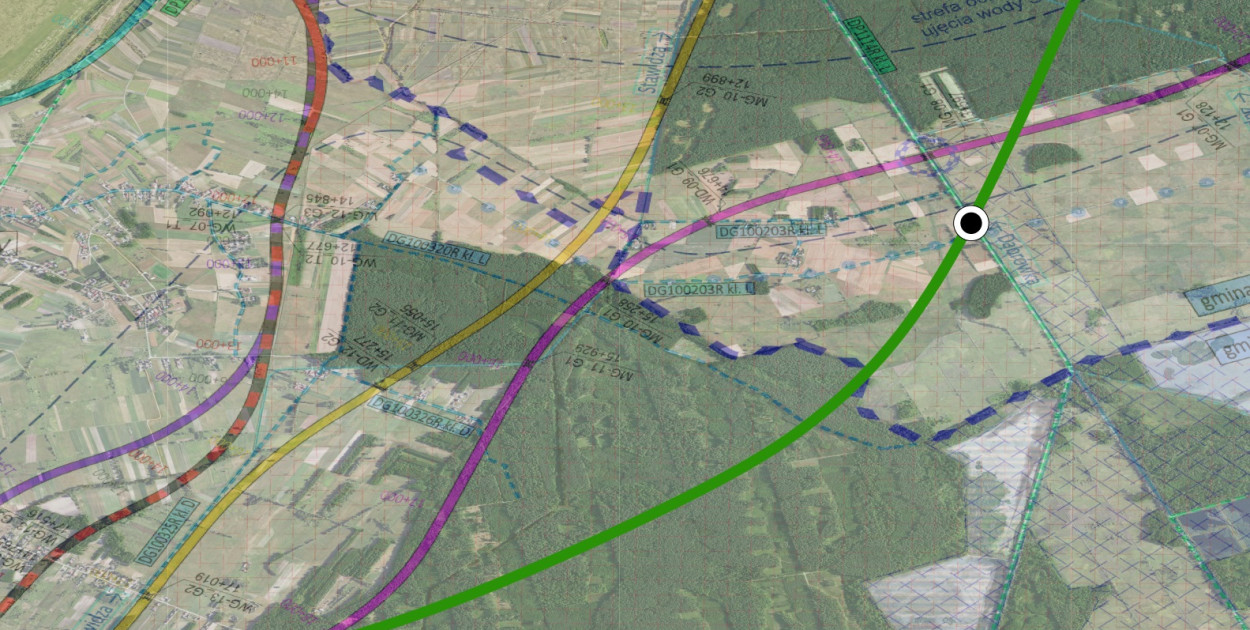 Wariant przebiegu DK9 Dominika Potoka