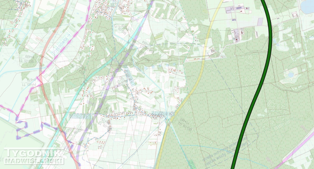 Wariant przebiegu DK9 Dominika Potoka