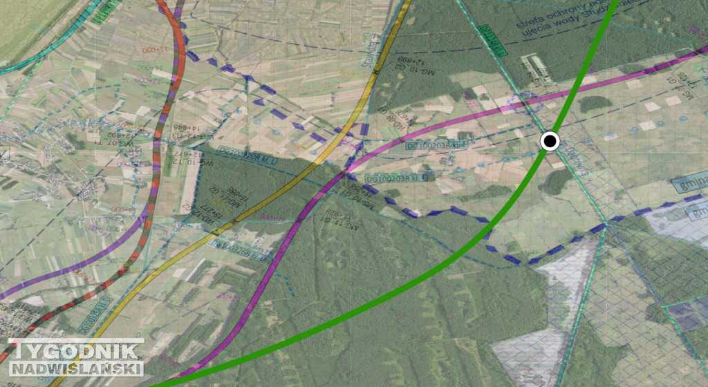Wariant przebiegu DK9 Dominika Potoka