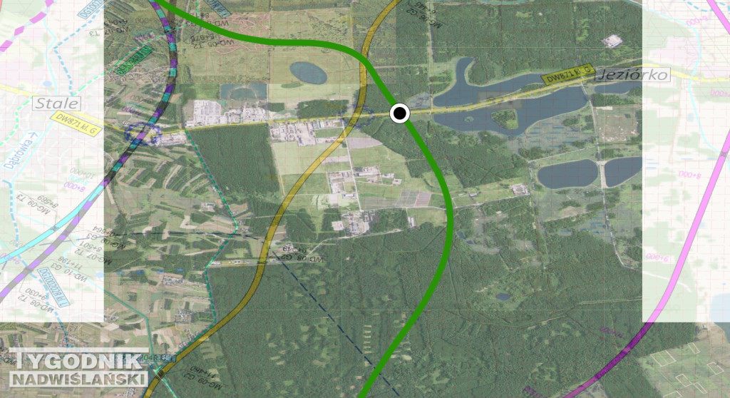 Wariant przebiegu DK9 Dominika Potoka