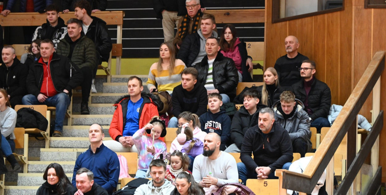 Kibice na meczu Siarka - pempaVita Resovia