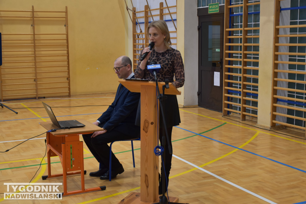 Spotkanie w Szkole Podstawowej w Łążku