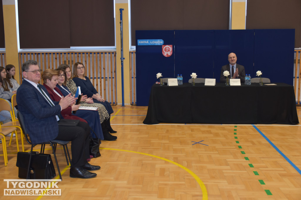 Spotkanie w Szkole Podstawowej w Łążku