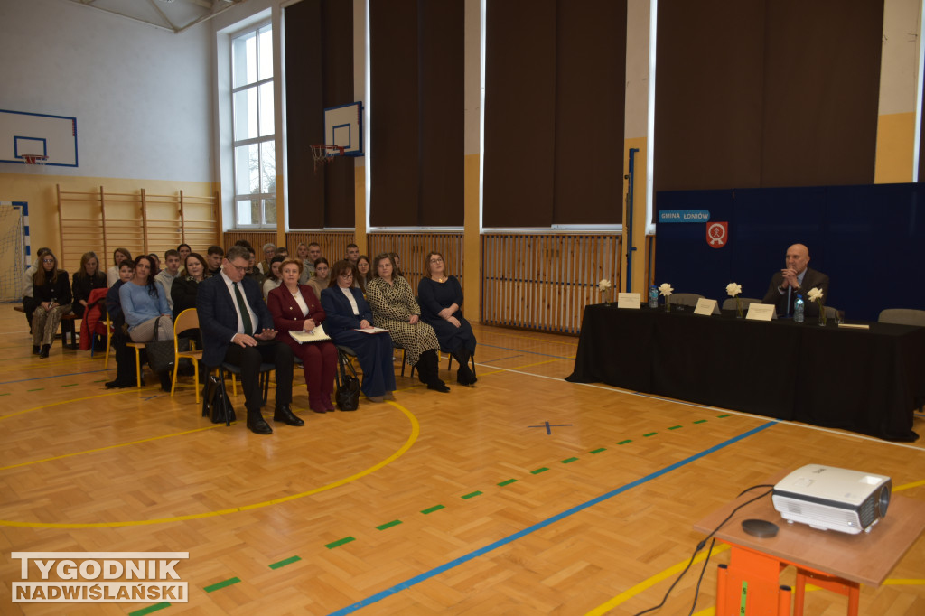 Spotkanie w Szkole Podstawowej w Łążku