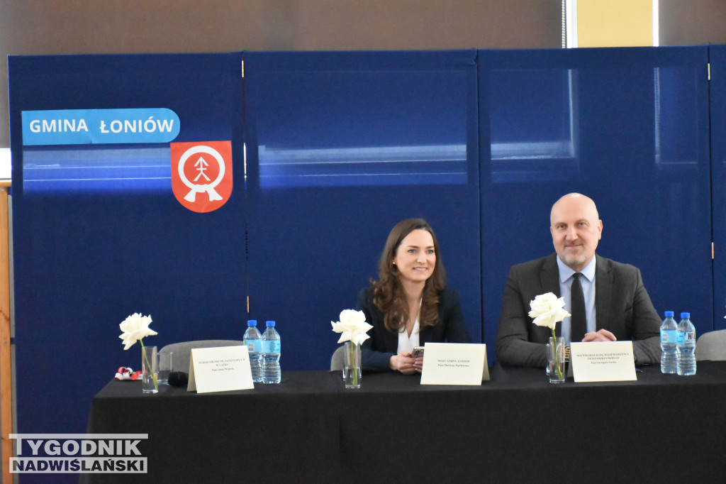 Spotkanie w Szkole Podstawowej w Łążku