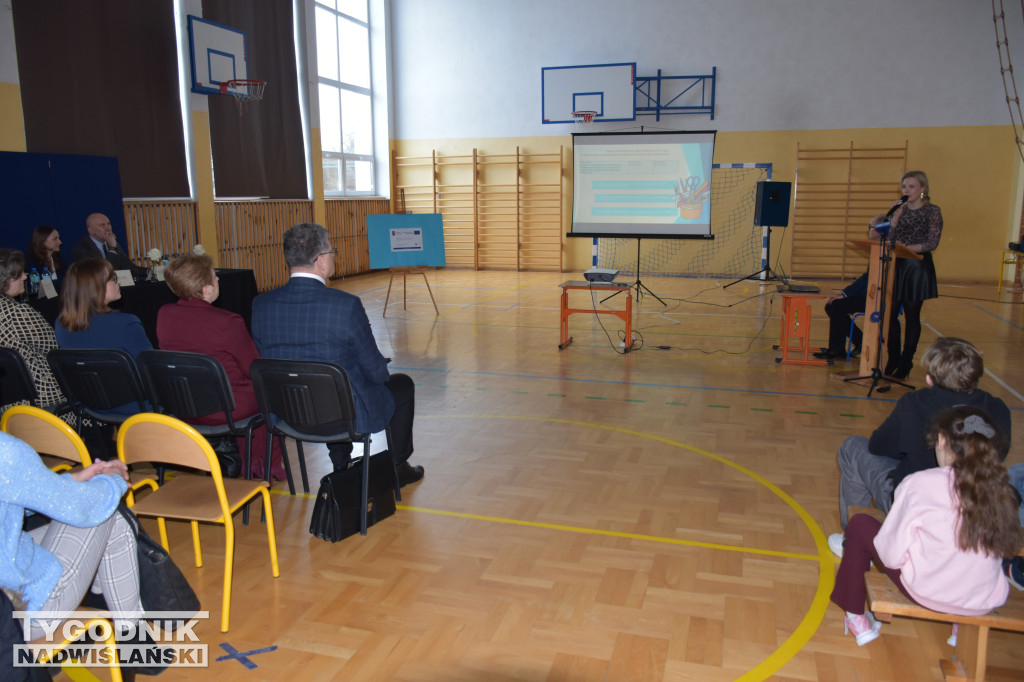 Spotkanie w Szkole Podstawowej w Łążku