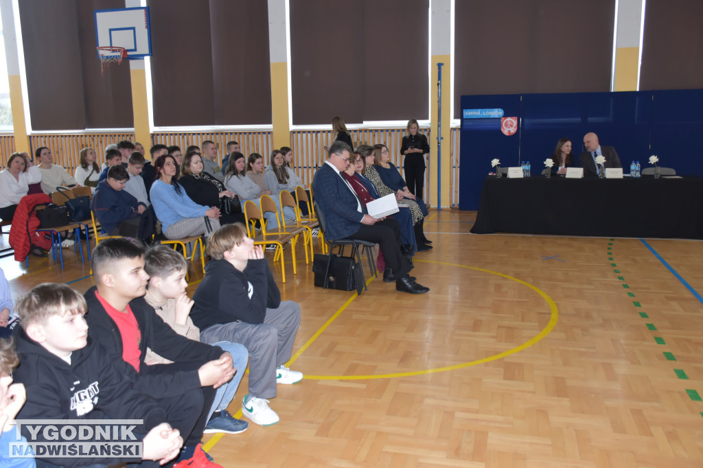 Spotkanie w Szkole Podstawowej w Łążku