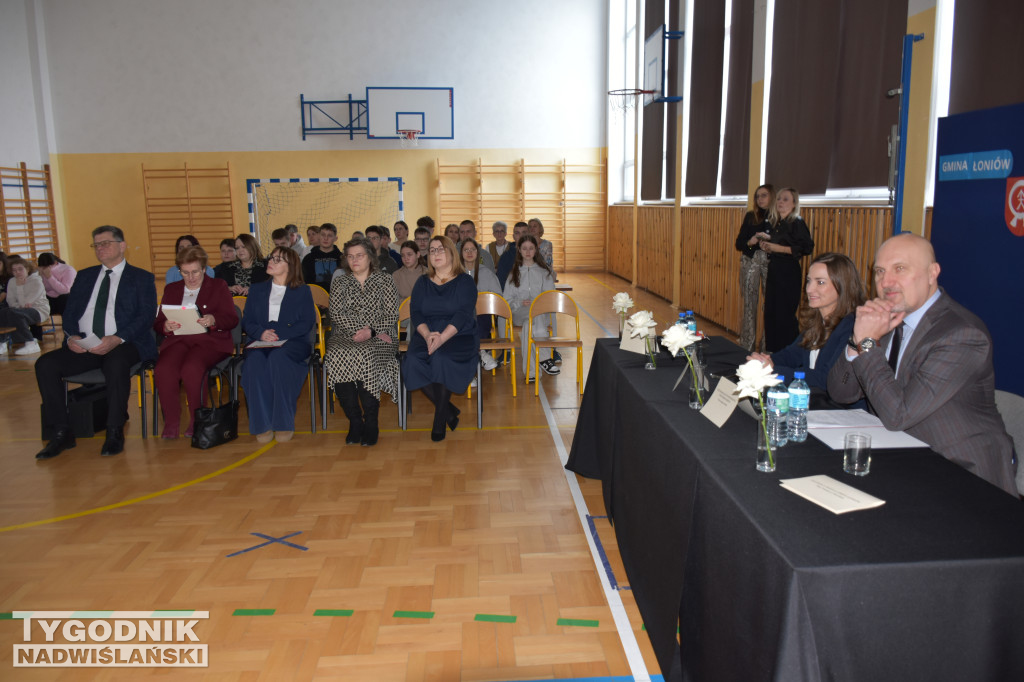 Spotkanie w Szkole Podstawowej w Łążku
