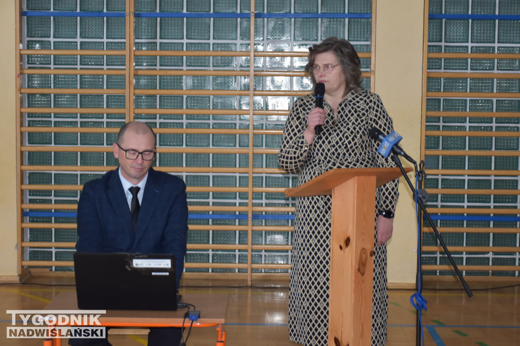 Spotkanie w Szkole Podstawowej w Łążku