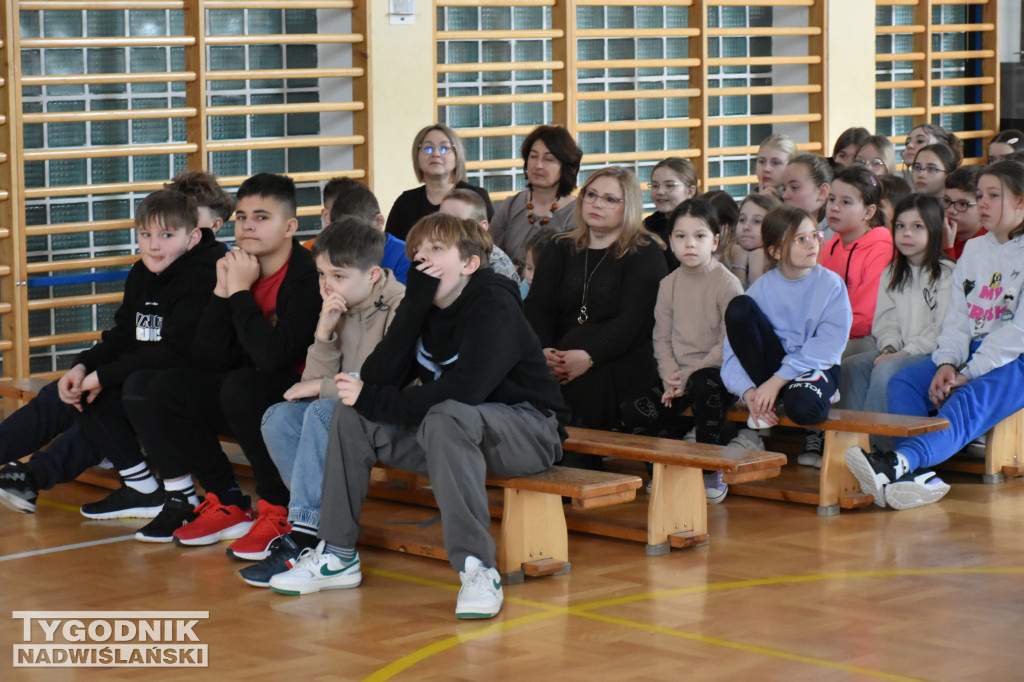 Spotkanie w Szkole Podstawowej w Łążku