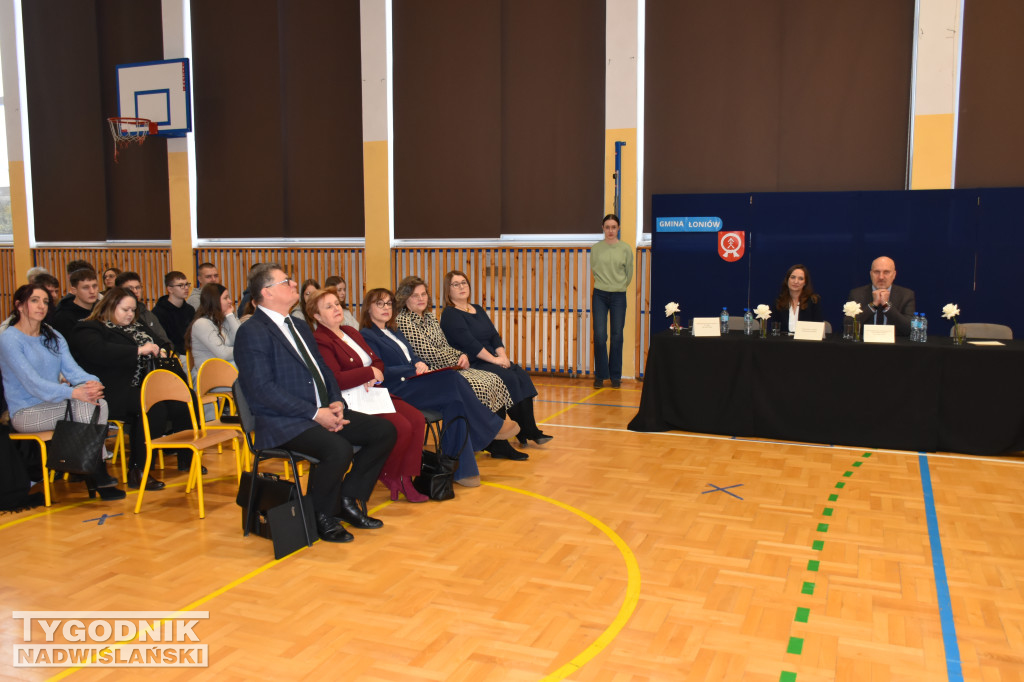 Spotkanie w Szkole Podstawowej w Łążku