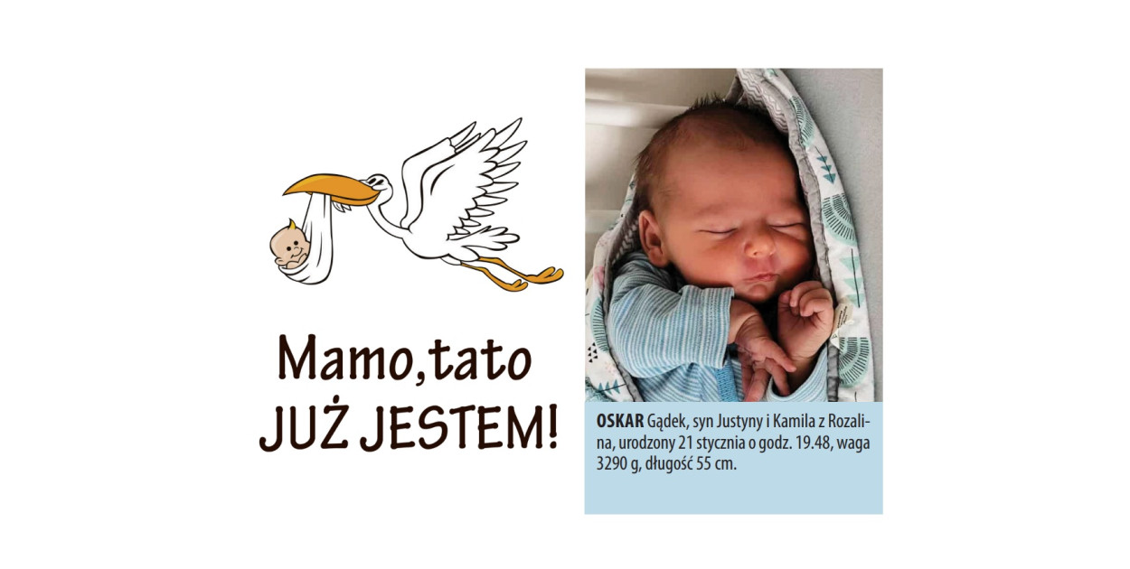 Zobacz dzieci urodzonych w naszych szpitalach